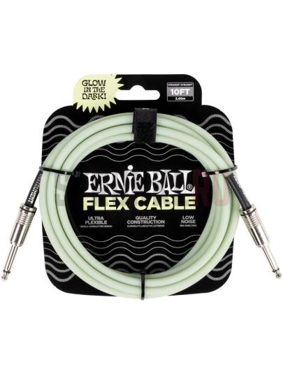 Кабель инструментальный ERNIE BALL 6436, 3м (прямой-прямой)