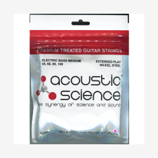 Струны для бас-гитары Acoustic Science 45-105NI 45-105 Nickel