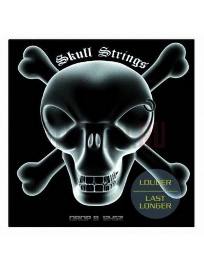 Струны для электрогитары Skull Strings Drop B 12-62 12-62