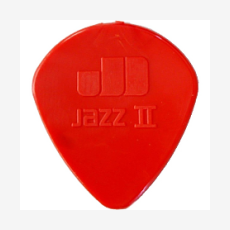 Набор медиаторов Dunlop 47P1N Nylon Jazz I, красные, 1.1 мм, упаковка 6 шт.