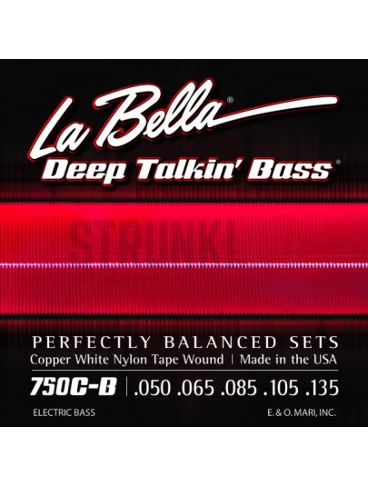 Струны для бас-гитары La Bella 750С-B Deep Talking Bass 50-135