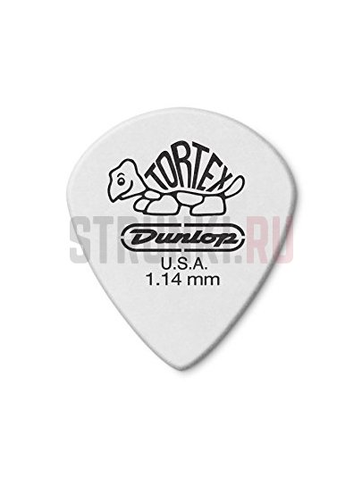 Набор медиаторов Dunlop 478P1.14 Tortex Jazz III White Cabinet, 1.14 мм, упаковка 12 шт.