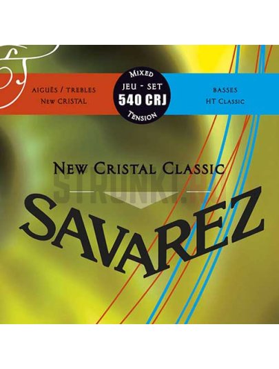 Струны для классической гитары Savarez 540CRJ New Cristal Classic 29-44