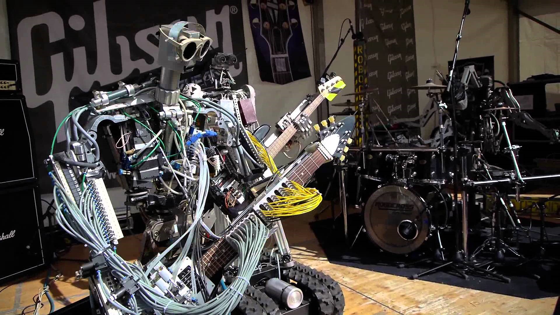 Самые необычные группы: Compressorhead