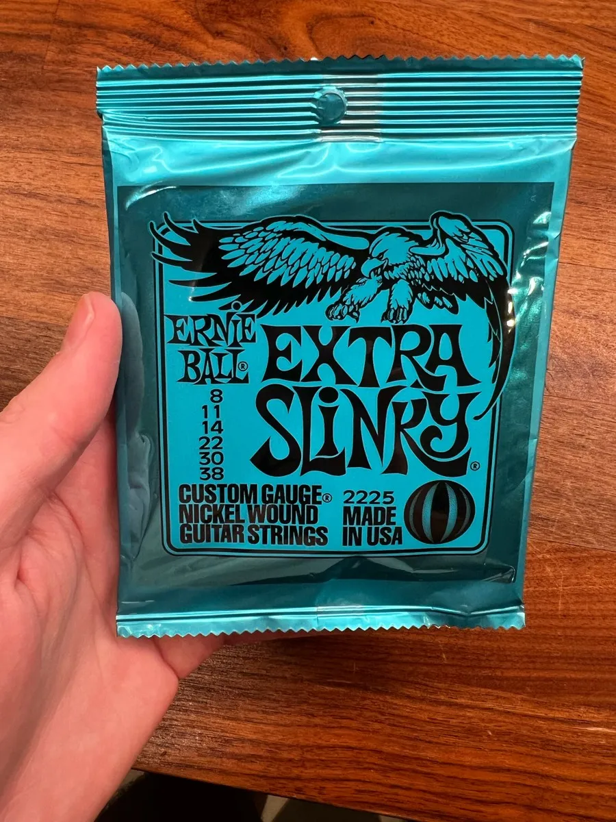 Extra slinky cheap guitar strings